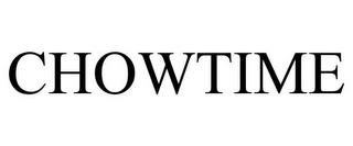 CHOWTIME trademark