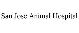 SAN JOSE ANIMAL HOSPITAL trademark