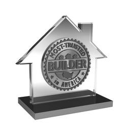 MOST-TRUSTED BUILDER IN AMERICA trademark