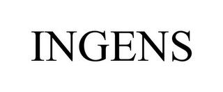 INGENS trademark