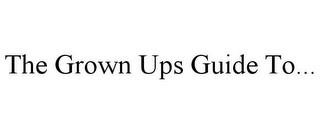 THE GROWN UPS GUIDE TO... trademark