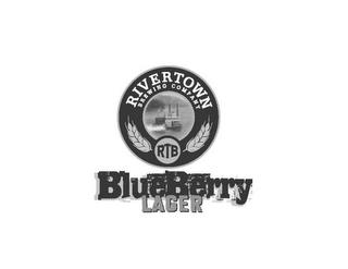 RIVERTOWN BREWING COMPANY RTB BLUEBERRY LAGER trademark