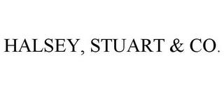 HALSEY, STUART & CO. trademark