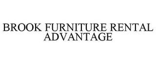 BROOK FURNITURE RENTAL ADVANTAGE trademark