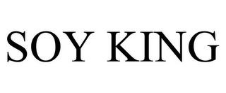 SOY KING trademark