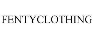 FENTYCLOTHING trademark