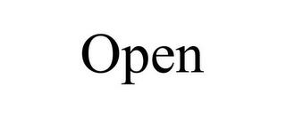 OPEN trademark