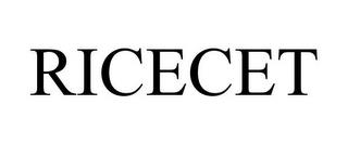 RICECET trademark