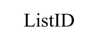 LISTID trademark