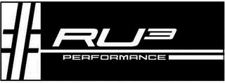 #RU3 PERFORMANCE trademark