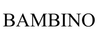 BAMBINO trademark