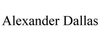 ALEXANDER DALLAS trademark