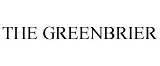 THE GREENBRIER trademark