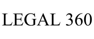 LEGAL 360 trademark