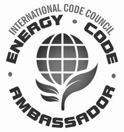 INTERNATIONAL CODE COUNCIL ENERGY · CODE · AMBASSADOR trademark