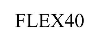 FLEX40 trademark