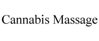 CANNABIS MASSAGE trademark