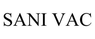 SANI VAC trademark