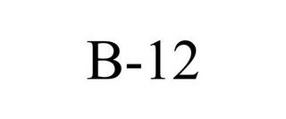 B-12 trademark