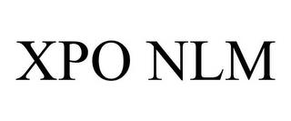 XPO NLM trademark