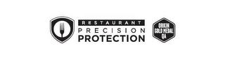 RESTAURANT PRECISION PROTECTION ORKIN GOLD MEDAL QA trademark