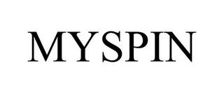 MYSPIN trademark