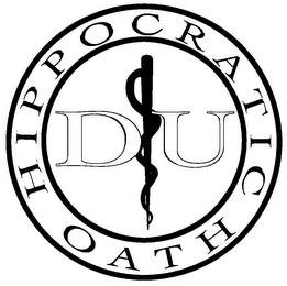 D U HIPPOCRATIC OATH trademark