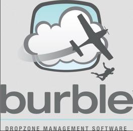 BURBLE DROPZONE MANAGEMENT SOFTWARE trademark