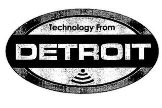 TECHNOLOGY FROM DETROIT trademark