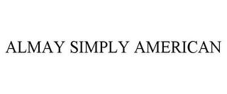 ALMAY SIMPLY AMERICAN trademark