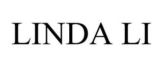 LINDA LI trademark