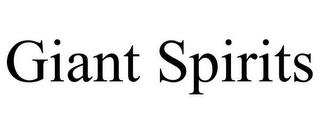 GIANT SPIRITS trademark