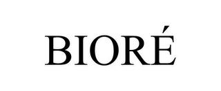 BIORÉ trademark