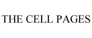 THE CELL PAGES trademark