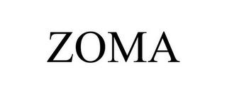 ZOMA trademark