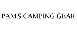 PAM'S CAMPING GEAR trademark