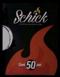 SCHICK PREMIUM WAXMATCHES CONT. 50 PZS trademark