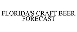 FLORIDA'S CRAFT BEER FORECAST trademark