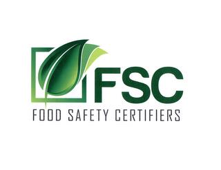 FSC FOOD SAFETY CERTIFIERS trademark