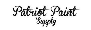 PATRIOT PAINT SUPPLY trademark