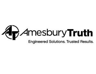 AT AMESBURY TRUTH ENGINEERED SOLUTIONS.TRUSTED RESULTS. trademark