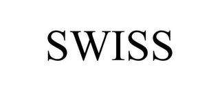 SWISS trademark