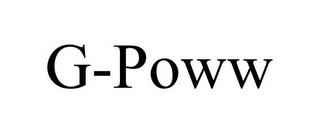 G-POWW trademark