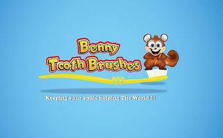 BENNY TOOTHBRUSHES KEEPING YOUR SMILE HELPING THE WORLD!!! trademark