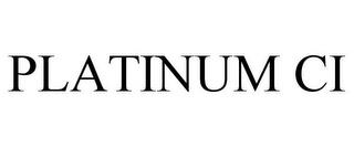 PLATINUM CI trademark