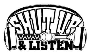 SHUT UP & LISTEN trademark