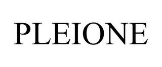 PLEIONE trademark