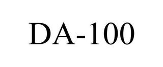 DA-100 trademark