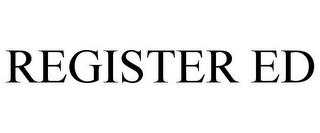 REGISTER ED trademark