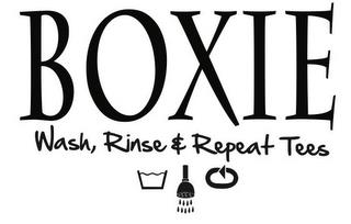 BOXIE WASH, RINSE & REPEAT TEES trademark